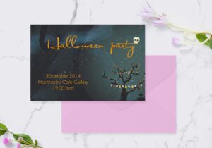 Pozvánka na halloween PNO4 1 pozvanka na oslavu pno4