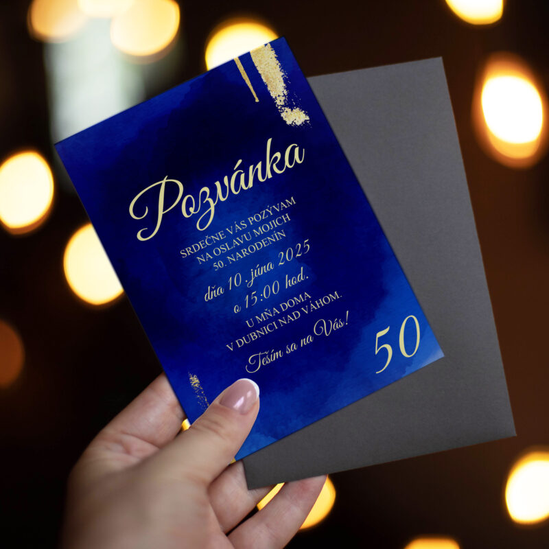 pozvánka na 50