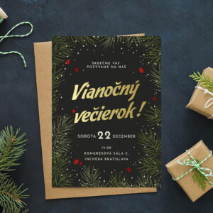 pozvanka na vianocny vecierok 1