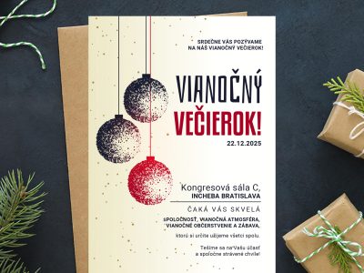 pozvanka na vianocny vecierok 2