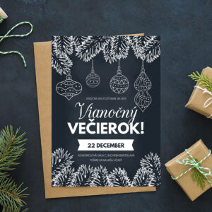pozvanka na vianocny vecierok 24