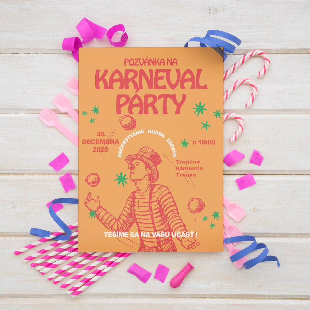 Pozvánky na karneval