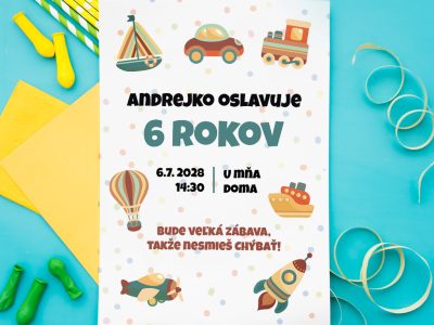 Detská pozvánka na narodeniny online zadarmo – kompletný sprievodca pre rodičov 2 Pozvánka na narodeniny pre chlapcov