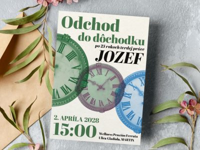 Pozvánka na oslavu 15 Pozvánka na oslavu odchodu do dôchodku