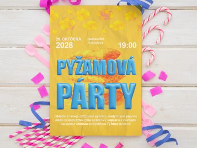 Pozvánka na pyžamovú party