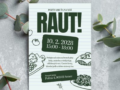 Pozvánka na oslavu 29 Pozvánka na raut