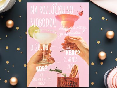 Pozvánka na rozlúčku so slobodou